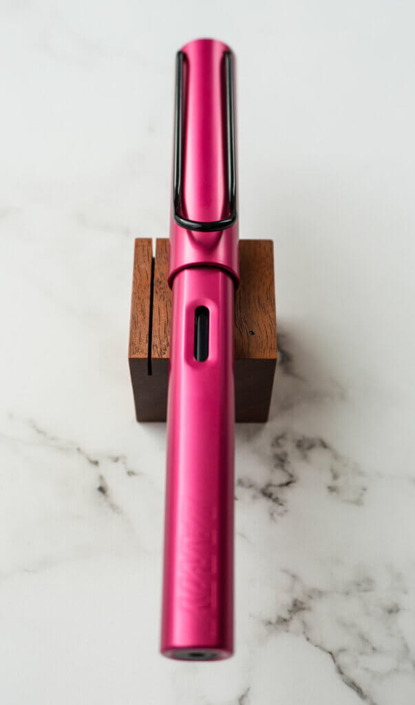 LAMY（ラミー）アルスター 万年筆（Fニブ）ワインレッド。